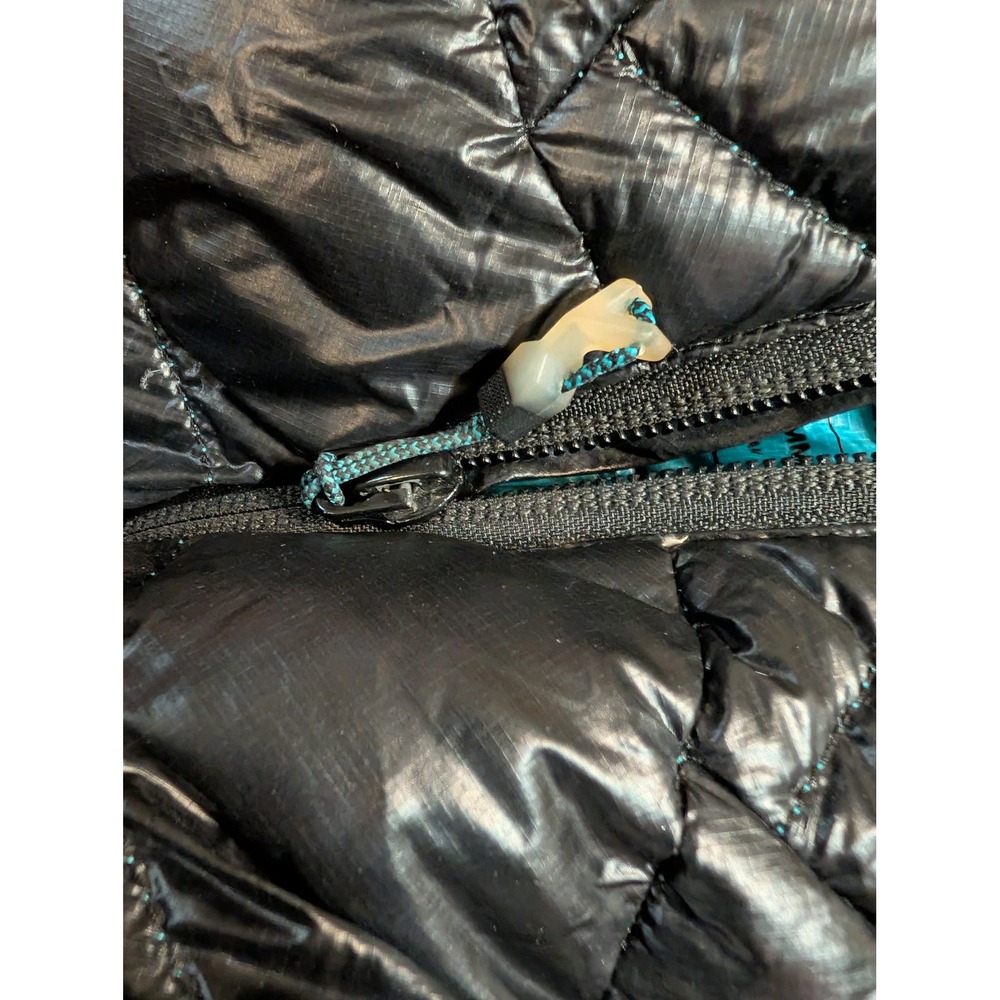 The North Face Summit Series 800 Fill Down Puffer Jacket Womens L Black Blue - Picture 6 of 9